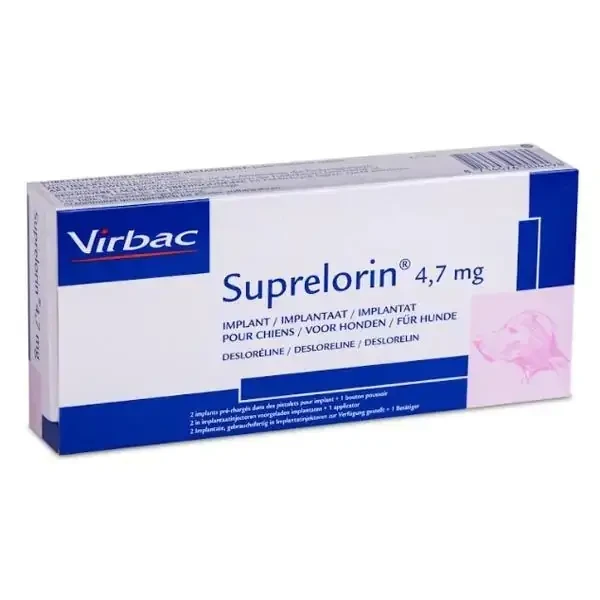 Імплантат для собак Супрелорин (Suprelorin) 4.7 мг Virbac 1 шт.