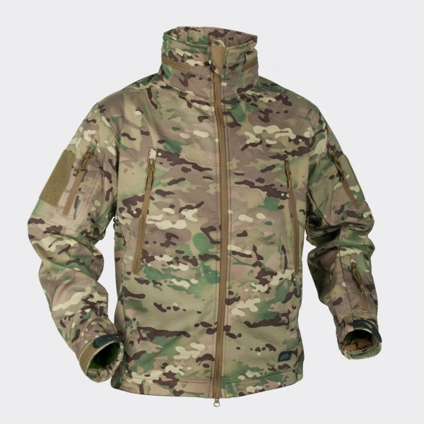 Куртка Soft Shell, Helikon-Tex® GUNFIGHTER Jacket, Camogrom (Multicam)
