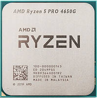 Процесор AMD Ryzen 5 PRO 4650G 3.7-4.2 GHz 65 W 6/12 Radeon RX Vega 11 AM4 бв
