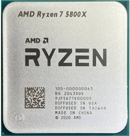 Процесор AMD Ryzen 7 5800X 3.8-4.7GHz 8/16 ZEN 3 AM4 бв, фото 1