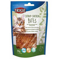 Лакомство для кошек Trixie Premio Catnip Chicken Bites с куриным филе и мятой 50 г.