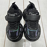 Стильні дитячі кросівки nike Paliament 27-29 чорні, фото 4