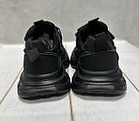 Стильні дитячі кросівки nike Paliament 27-29 чорні, фото 3
