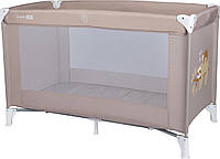 Кровать-манеж детская переносная кроватка Travel Love Beige120 х 60 см. FreeON 43