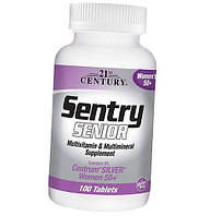 Витамины для женщин после 50 лет Sentry Senior Women 50+ 21st Century 100таб (36440031)