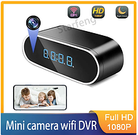 Мінігодинник із камерою Full HD 1080P WIFI Керування нічного бачення Камера DVR Монітор виявлення руху Дому