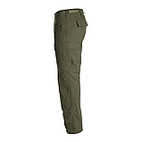 Штани тактичні Mil-Tec Slim-Fit BDU Field Pants, Olive, фото 4
