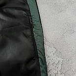 Чоловіча жилетка Nike (безрукавка) демісезонна весна-осінь жилет стьобаний Туреччина зелена. Живе фото, фото 4