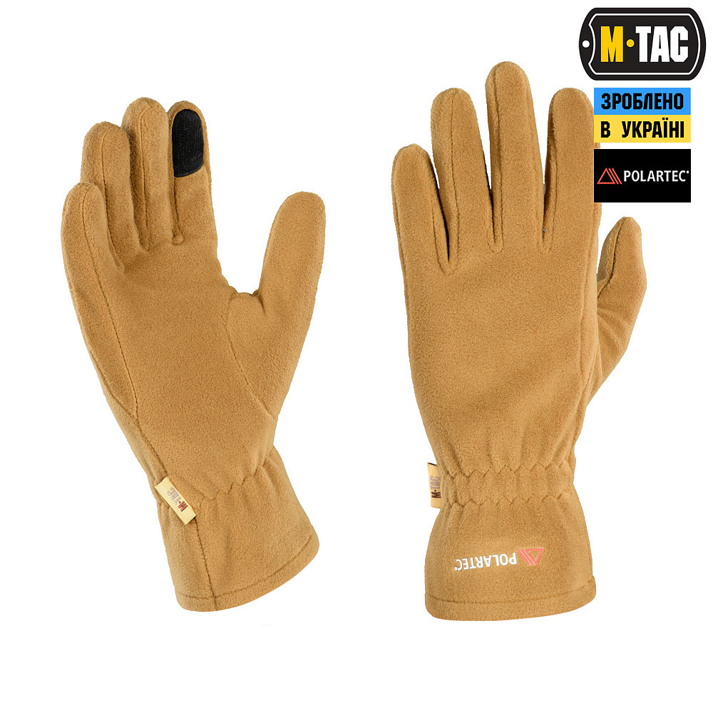 Рукавиці M-Tac Winter Polartec, Coyote
