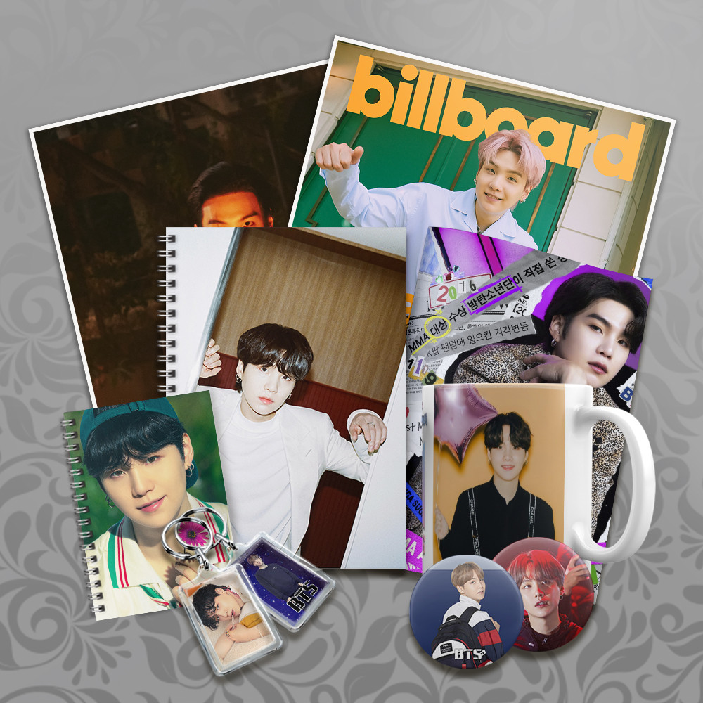 Бокс K-pop BTS Suga 10 предметів