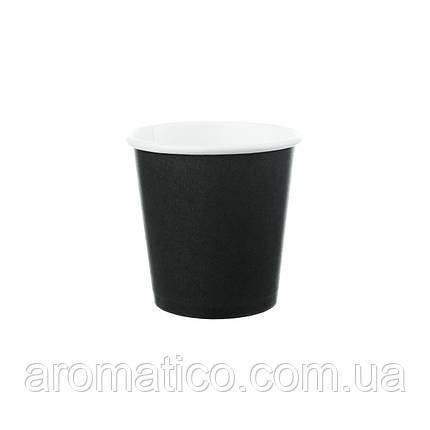 Стакан паперовий "ТІТАН Біло - Чорний" 110 мл