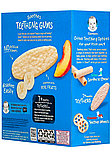 Вафлі для прорізування зубів Gerber Teethers wafers банан-персик з 7 місяців, 48 г, фото 3