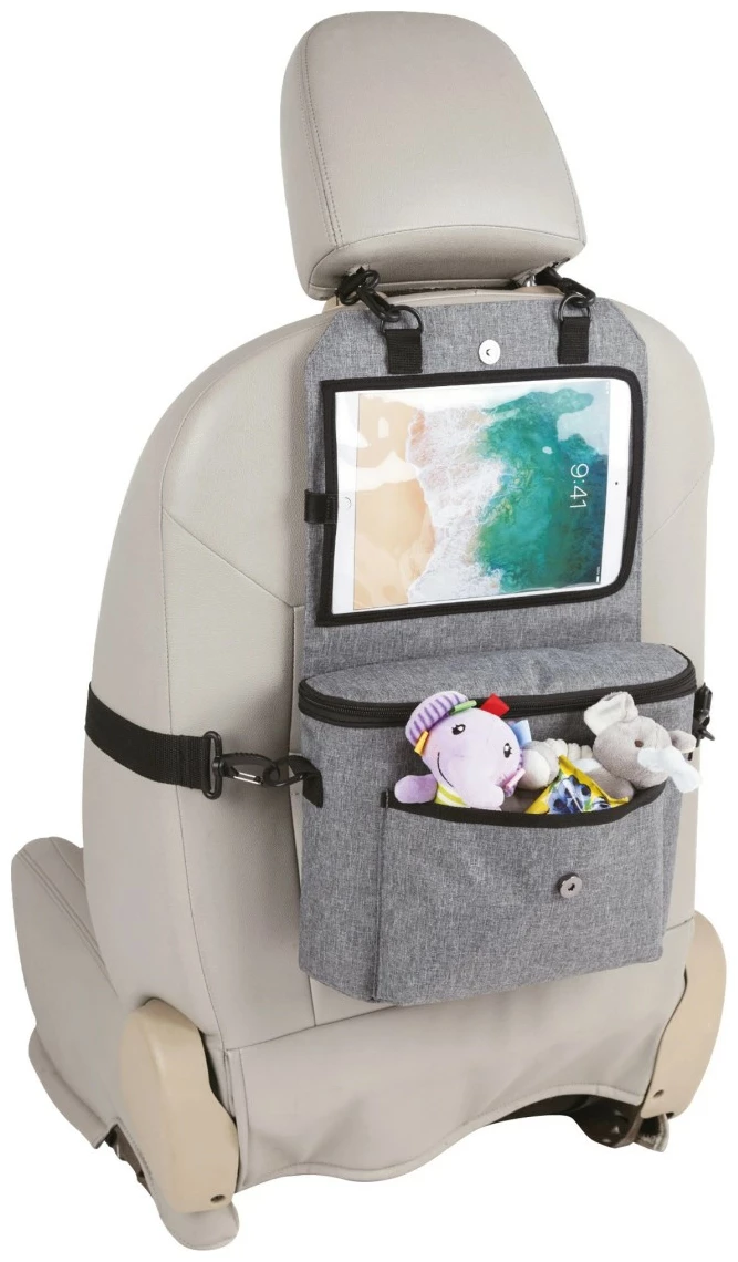 Органайзер для автомобіля та коляски 3в1 FreeON, сірий, фото 1