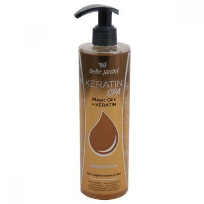 Keratin SPA Шампунь Magic Oil для укріплення волосся Belle Jardin 400 мл, фото 1