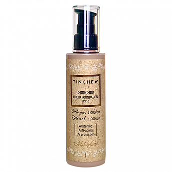 Тональний крем з колагеном та ретинолом Tinchew Chokchok Liquid Collagen-Retinol Foundation #13 100 мл