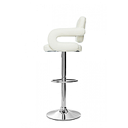 Барний стілець Hoker Just Sit VINCI білий, фото 2