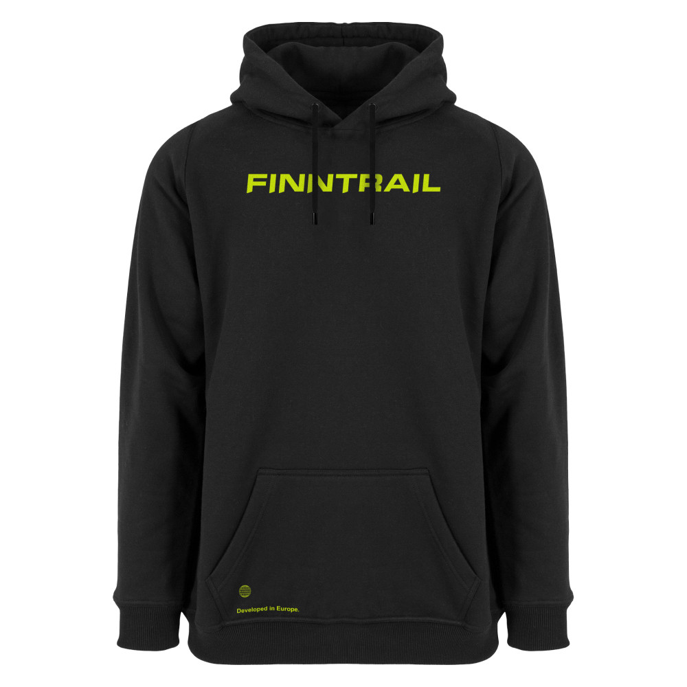 ХУДІ FINNTRAIL LOGOQR КОЛІР BLACK, фото 1