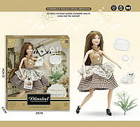 Лялька (шарнірне з'єднання суглобів, знімне взуття та додаткові аксесуари, висота 30 см, в коробці) DMN 06 D