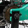 Дитячий магнієвий велосипед 20`` CORSO "Speedline" MG-94526, магнієва рама, дискові гальма, додаткові колеса, зібраний на 75, фото 8