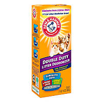 Arm&Hammer (Арм Хаммер) Double Duty Litter Deodorizen - Освіжувач для котячих туалетів у вигляді порошку 850 гр