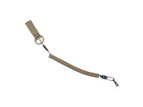 Шнур страхувальний з липучкою Paracord, Coyote