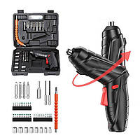 Электрическая отвертка трансформер 48 элементов мини-шуруповерт 3,6 В,1800 мАч