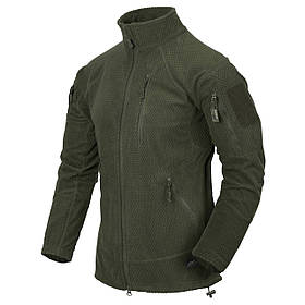 Кофта Helikon-Tex Alpha Tactical Grid Fleece, Olive Green