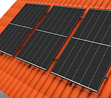 Монокристалічний сонячний фотомодуль Trina Solar TSM-NEG9R.28 445W, N-Type, black frame, фото 8