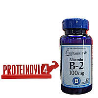 Рибофлавін Puritans Pride Vitamin B-2 Riboflavin 100 mg 100 таблеток