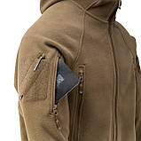 Фліс Helikon-Tex Patriot MK2 - Hybrid Fleece, Coyote, фото 7