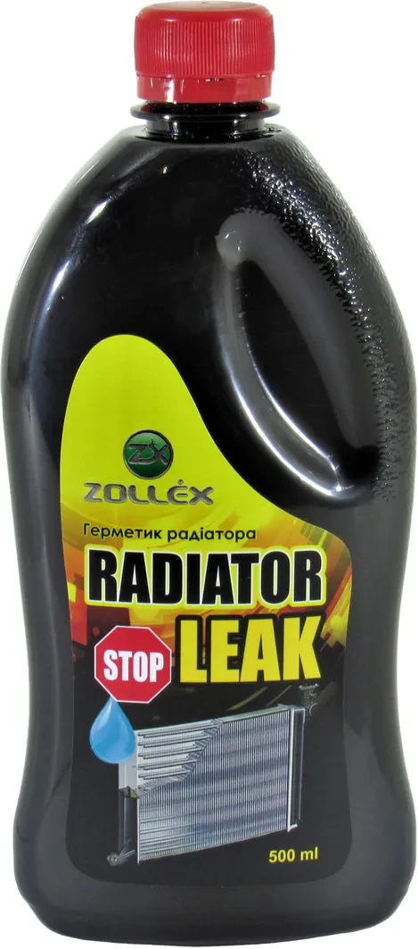 Герметик радіатора рідкий Radiator Stop Leak 500 мл SR-306 Zollex