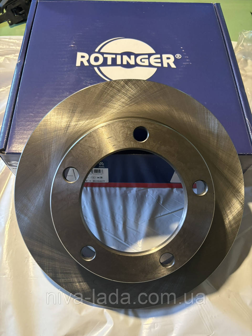 Диск гальмівний Нива Rotinger