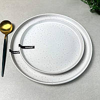 Десертна тарілка з високим бортиком 20.5 см Крем ARDESTO Trento