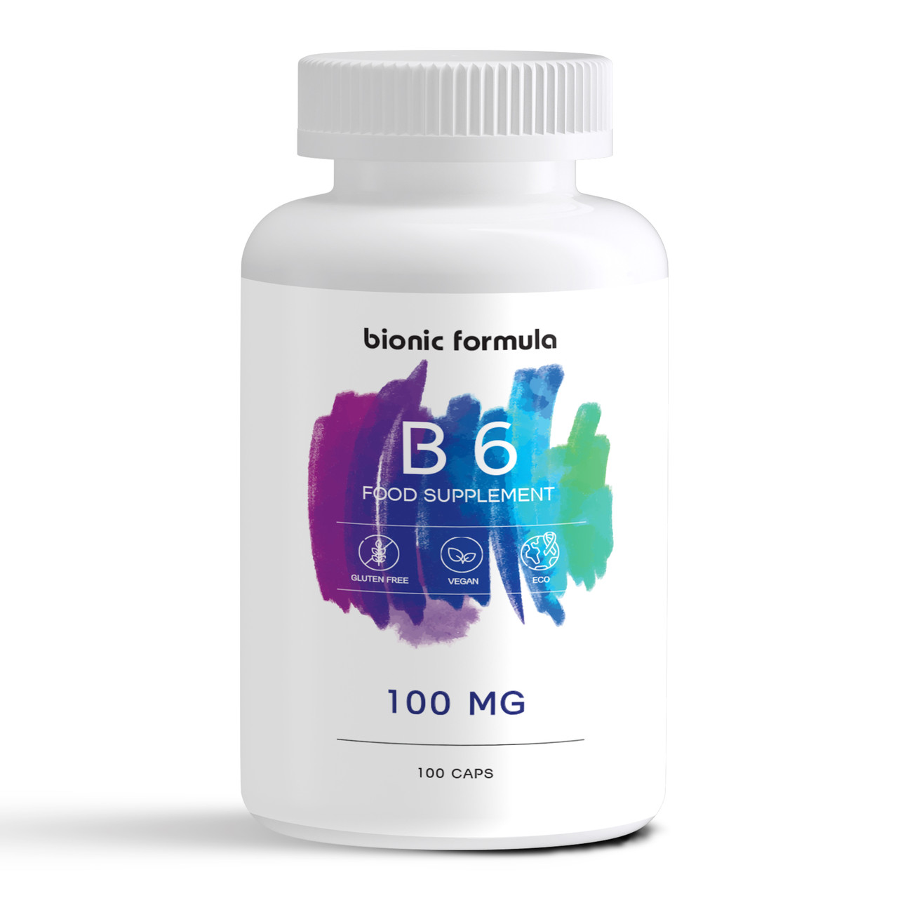 Вітамін В 6100 мг. 100 капсул для спортсменів bionic formula