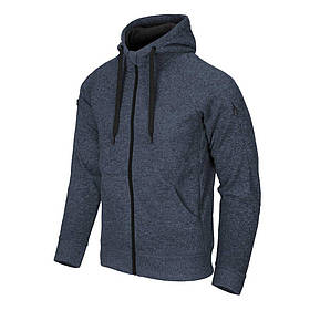 Куртка COVERT Tactical Hoodie FullZip Blue Melange (M2)