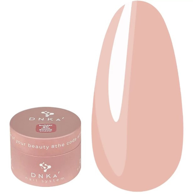 Гель для нігтів DNKa Builder Gel 0005 Charm коричневий 30 мл