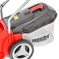 Газонокосарка електрична HECHT 2044, 2000 Вт (TURBO MOTOR), 3300 об/хв, ширина 43см, фото 4