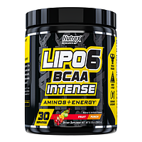 Lipo-6 BCAA Intense - 30srv Fruit Punch