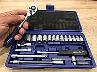 Наборы ручного инструмента головки с трещоткой 25 предметов, Небольшой набор авто инструментов головок ключей