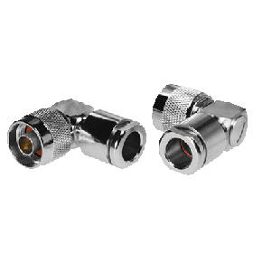 Роз'єм ВЧ N-male кутовий для кабелю RG-8 пайка