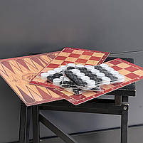 Гра настільна "2 в 1 Шашки і Нарди", Игра настольная "2 в 1 Шашки и Нарды", фото 2