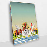 Дерев'яний Постер Маріуполь А5, фото 2