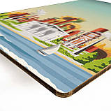 Дерев'яний Постер Маріуполь А5, фото 3