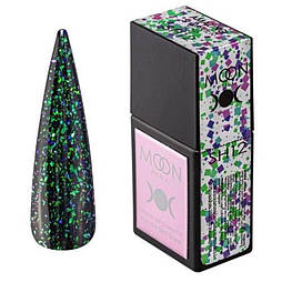 Топ для нігтів з шимером Moon Amazing Shimmer top SH12, 12 мл