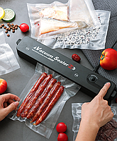 Вакуумный упаковщик продуктов Vacuum Sealer JP-12Y Устройство для вакуумной упаковки 0201 Топ !