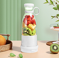 Портативний блендер у пляшці MINI JUICER міні блендер для смузі 0201 Топ!