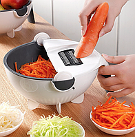 Многофункциональная овощерезка Wet Basket Vegetable Cutter измельчитель овощей 0201 Топ !