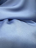 Ткань Шелк Сатин голубого цвета