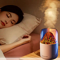 Увлажнитель воздуха ультразвуковой лампа Humidifier настольный, арома-диффузор с увлажнением и подсветкой USB