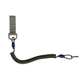 Шнур страхувальний з липучкою Paracord, Olive